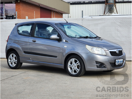 11/2008 Holden Barina  TK MY09 3d Hatchback Grey 1.6L