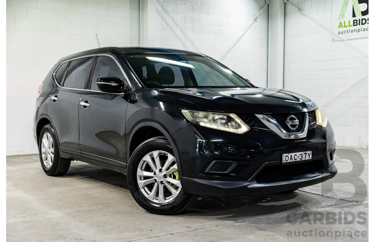 9/2015 Nissan X-Trail ST (4x4) T32 4d Wagon Diamond Black 2.5L