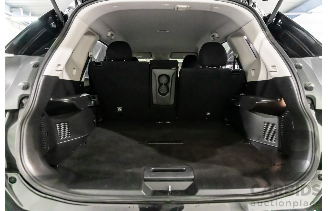 9/2015 Nissan X-Trail ST (4x4) T32 4d Wagon Diamond Black 2.5L