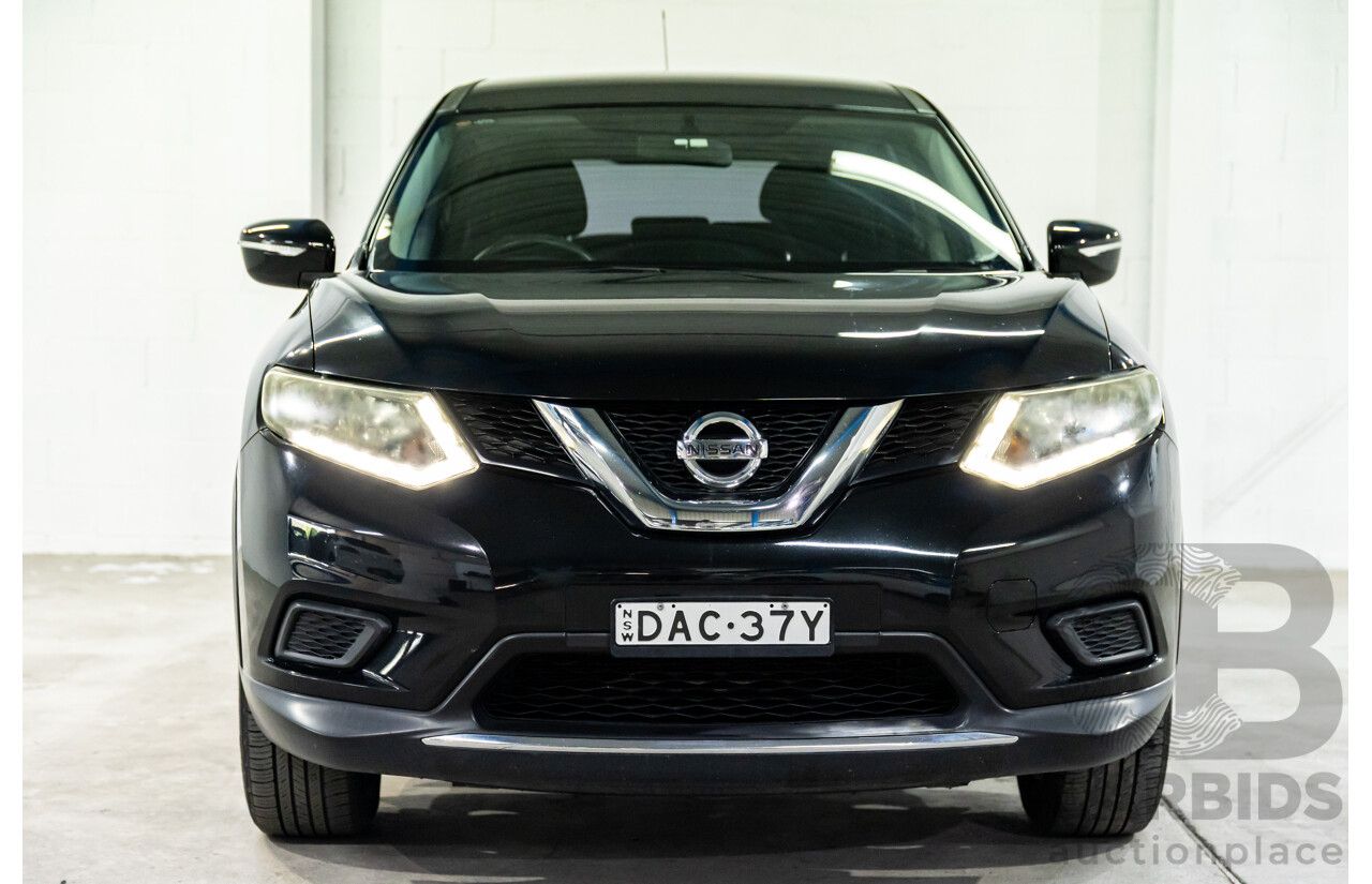 9/2015 Nissan X-Trail ST (4x4) T32 4d Wagon Diamond Black 2.5L