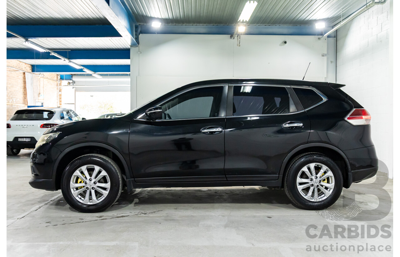 9/2015 Nissan X-Trail ST (4x4) T32 4d Wagon Diamond Black 2.5L