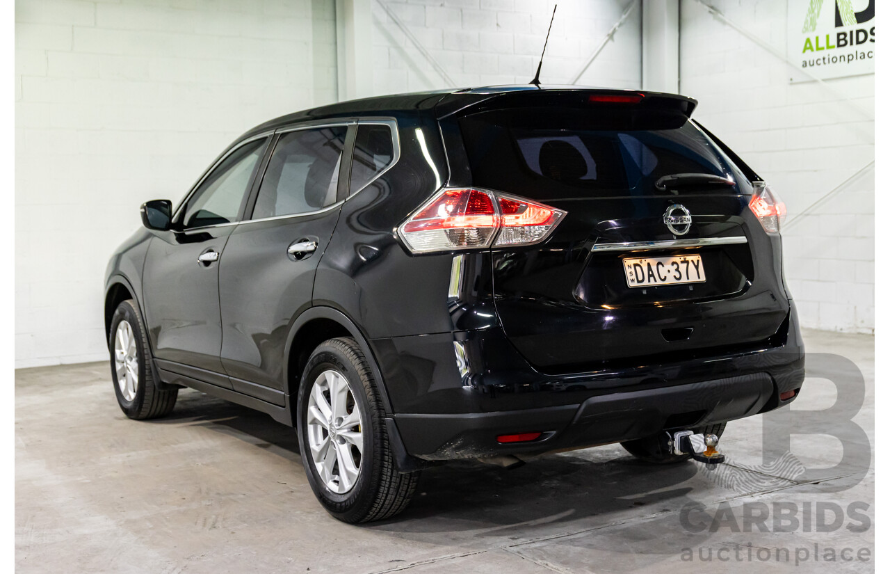 9/2015 Nissan X-Trail ST (4x4) T32 4d Wagon Diamond Black 2.5L