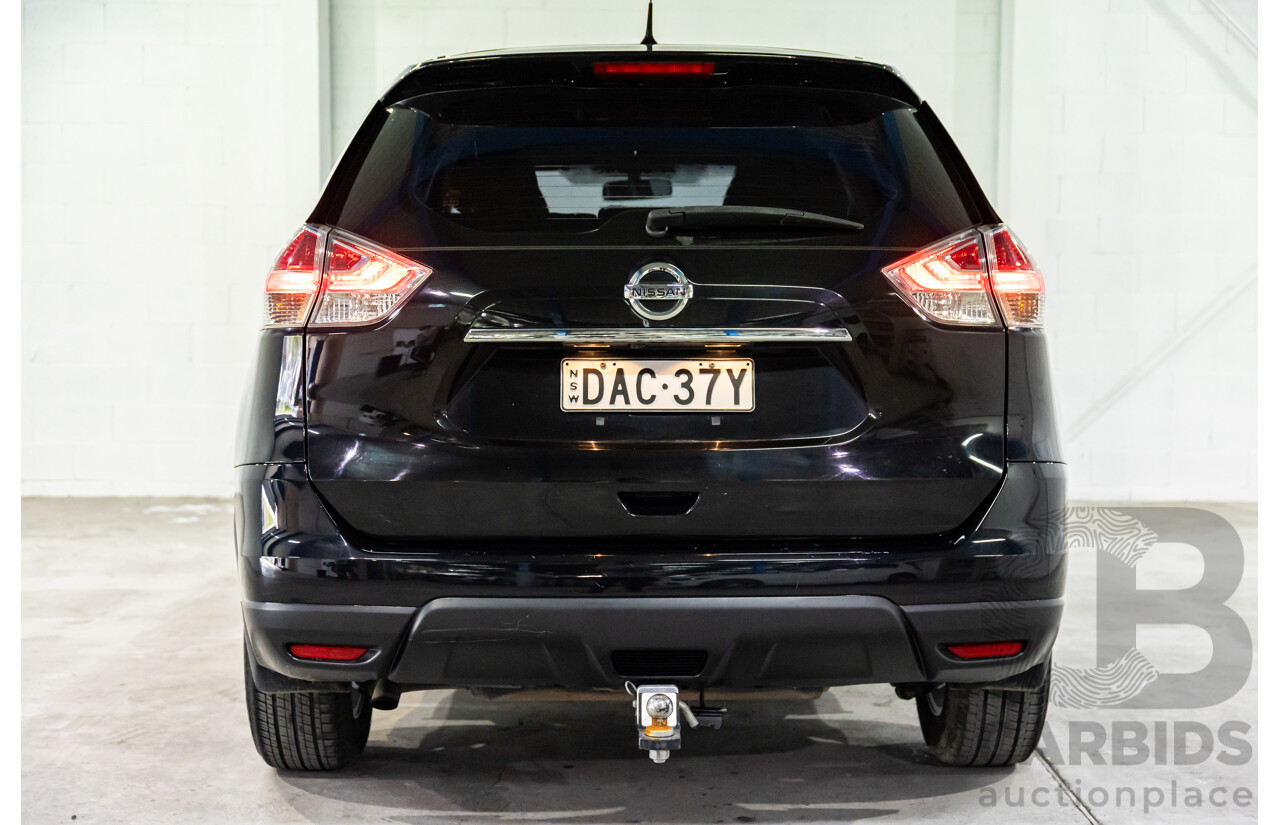 9/2015 Nissan X-Trail ST (4x4) T32 4d Wagon Diamond Black 2.5L
