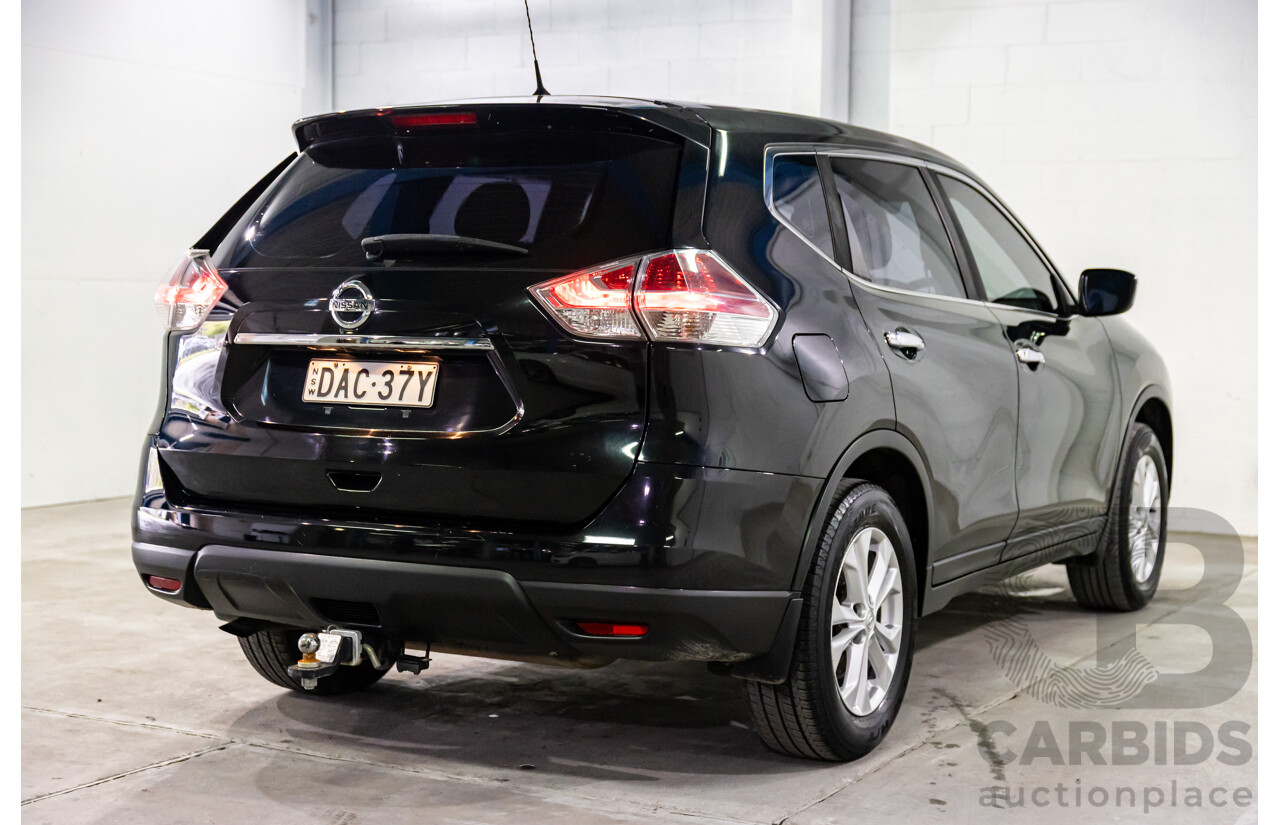 9/2015 Nissan X-Trail ST (4x4) T32 4d Wagon Diamond Black 2.5L