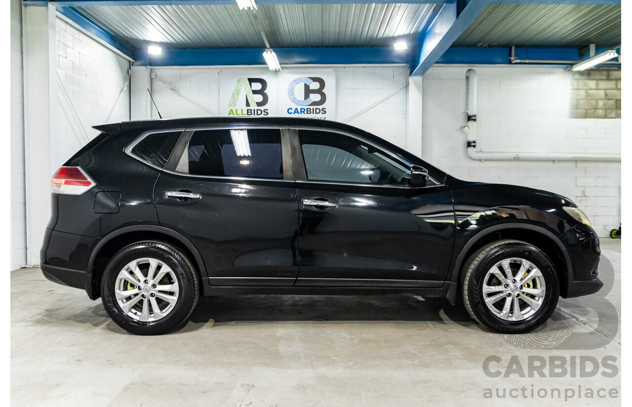 9/2015 Nissan X-Trail ST (4x4) T32 4d Wagon Diamond Black 2.5L
