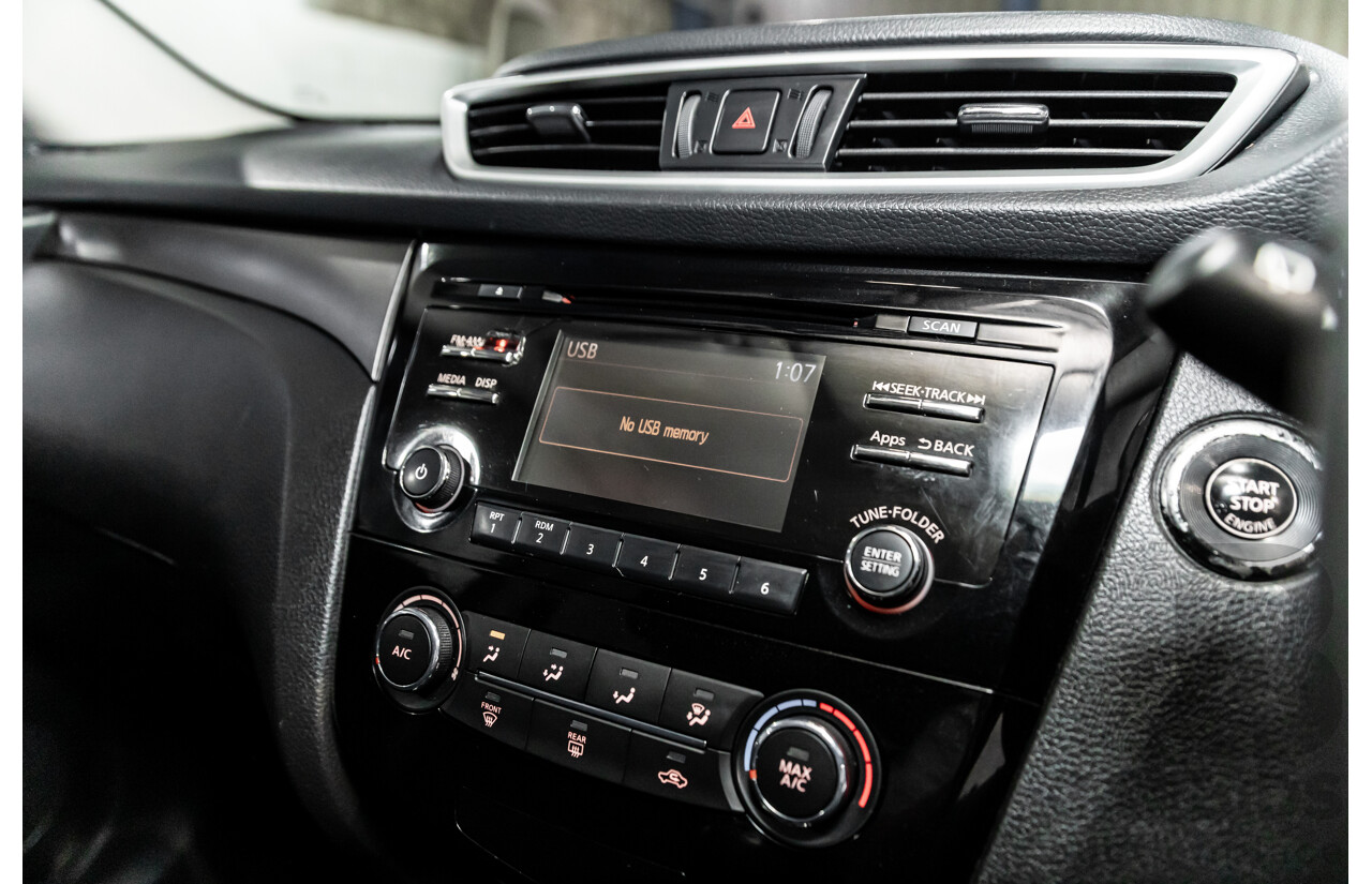 9/2015 Nissan X-Trail ST (4x4) T32 4d Wagon Diamond Black 2.5L
