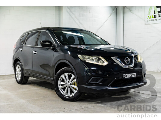 9/2015 Nissan X-Trail ST (4x4) T32 4d Wagon Diamond Black 2.5L