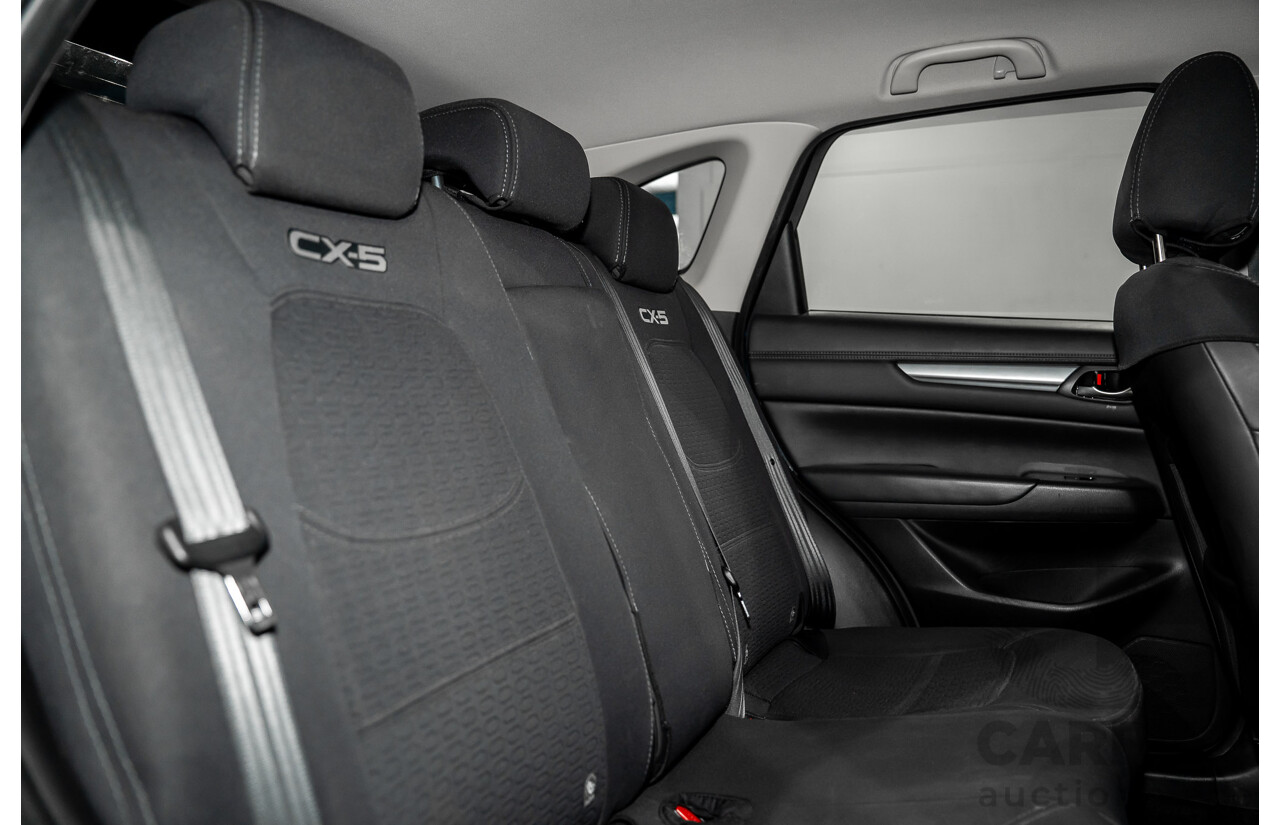 11/2019 Mazda CX-5 Touring (AWD) MY19 KF Series 2 4d Wagon Deep Crystal Blue Metallic Turbo Diesel 2.2L