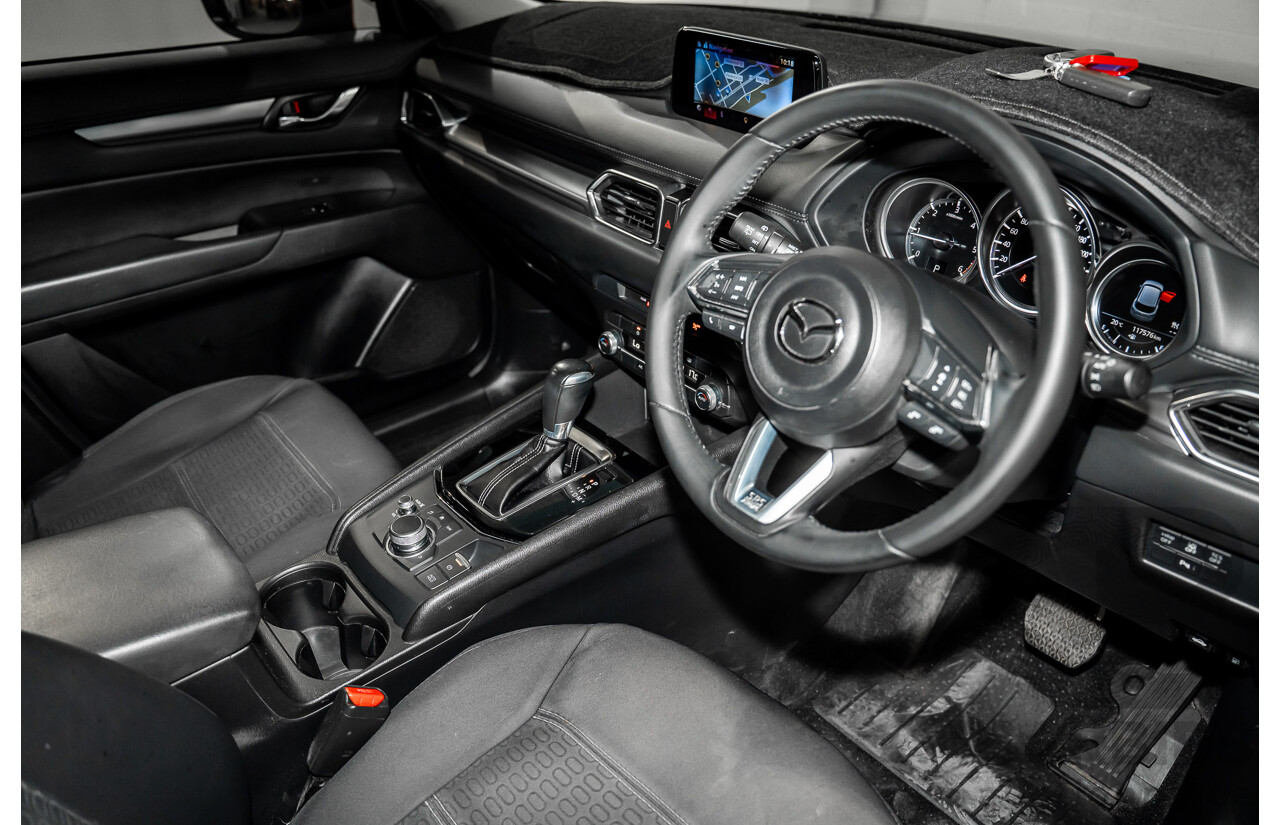 11/2019 Mazda CX-5 Touring (AWD) MY19 KF Series 2 4d Wagon Deep Crystal Blue Metallic Turbo Diesel 2.2L
