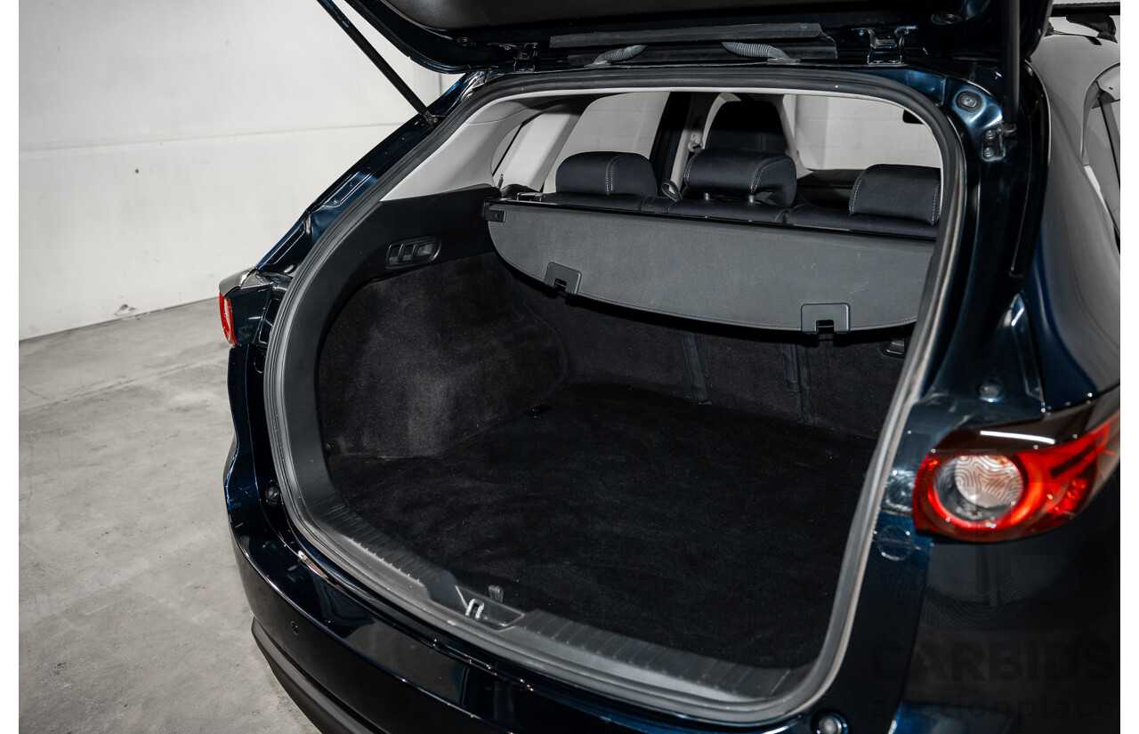11/2019 Mazda CX-5 Touring (AWD) MY19 KF Series 2 4d Wagon Deep Crystal Blue Metallic Turbo Diesel 2.2L