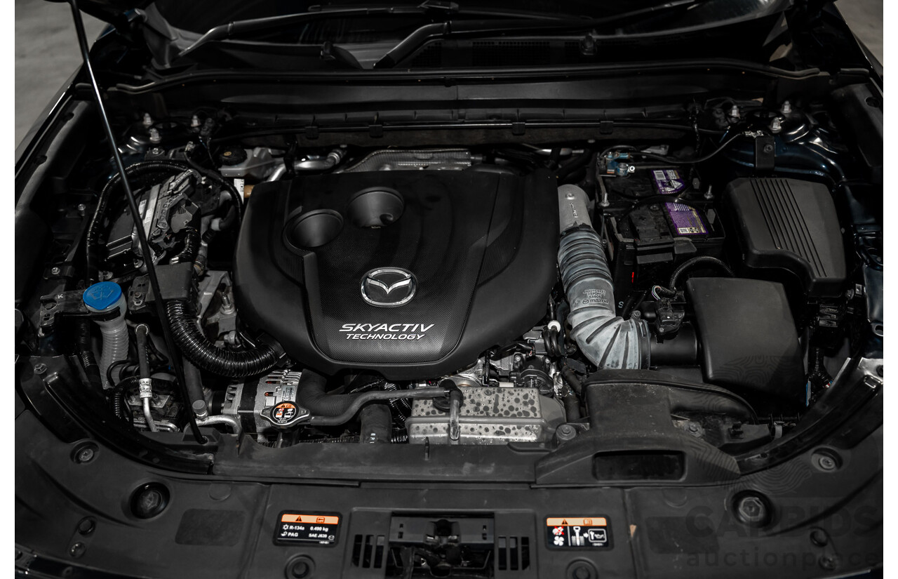11/2019 Mazda CX-5 Touring (AWD) MY19 KF Series 2 4d Wagon Deep Crystal Blue Metallic Turbo Diesel 2.2L