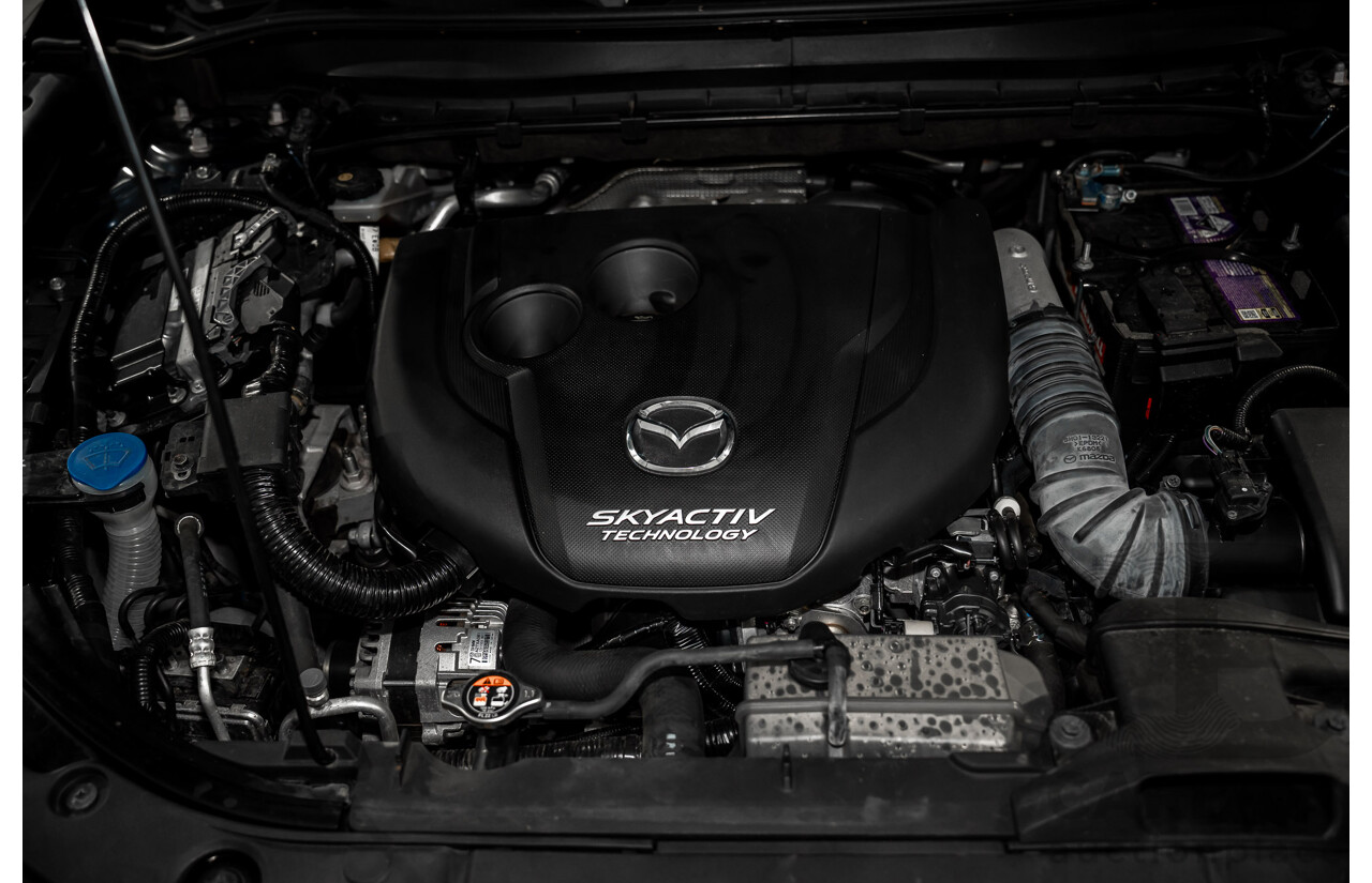 11/2019 Mazda CX-5 Touring (AWD) MY19 KF Series 2 4d Wagon Deep Crystal Blue Metallic Turbo Diesel 2.2L