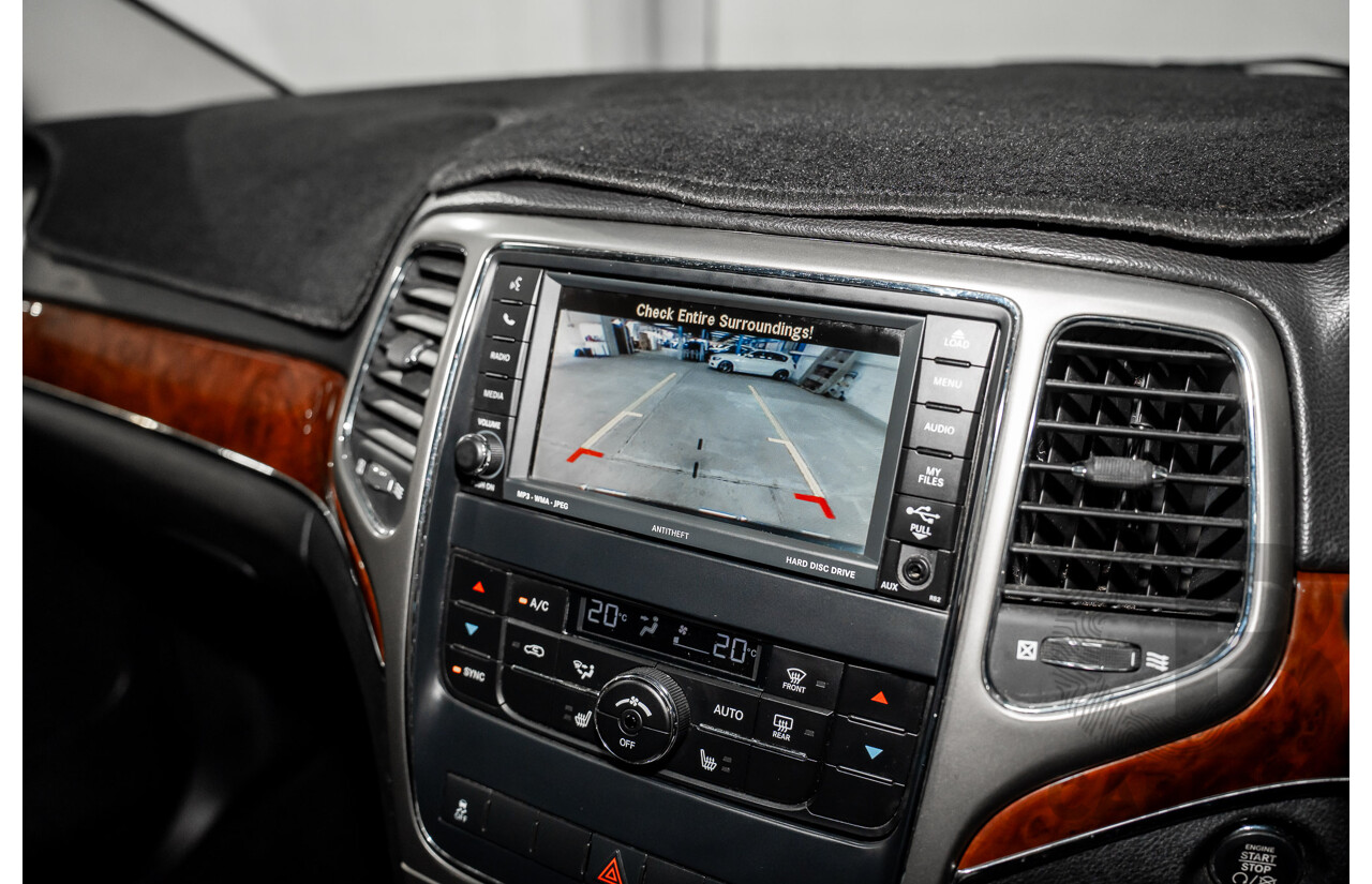8/2011 Jeep Grand Cherokee Limited (4x4) WK 4d Wagon Bright Silver Metallic Turbo Diesel V6 3.0L