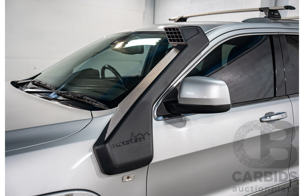 8/2011 Jeep Grand Cherokee Limited (4x4) WK 4d Wagon Bright Silver Metallic Turbo Diesel V6 3.0L