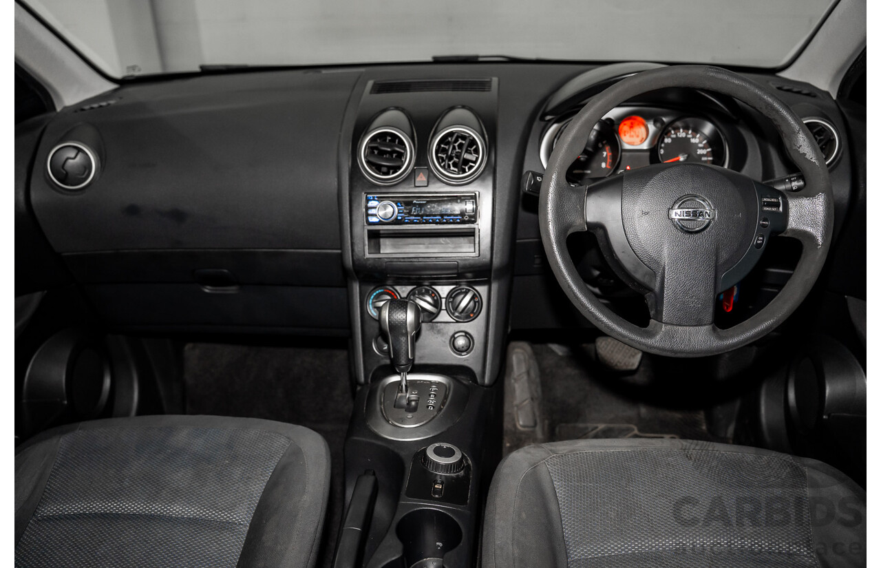 3/2009 Nissan Dualis ST (4x4) J10 4d Wagon Arctic White 2.0L