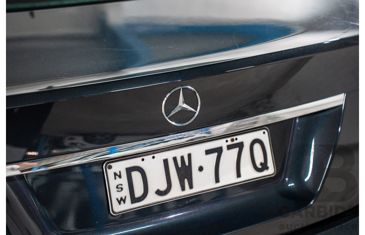 01/2014 Mercedes-Benz C250 Avantgarde W204 MY14 4d Sedan Magnetite Black Metallic Turbo 1.8L