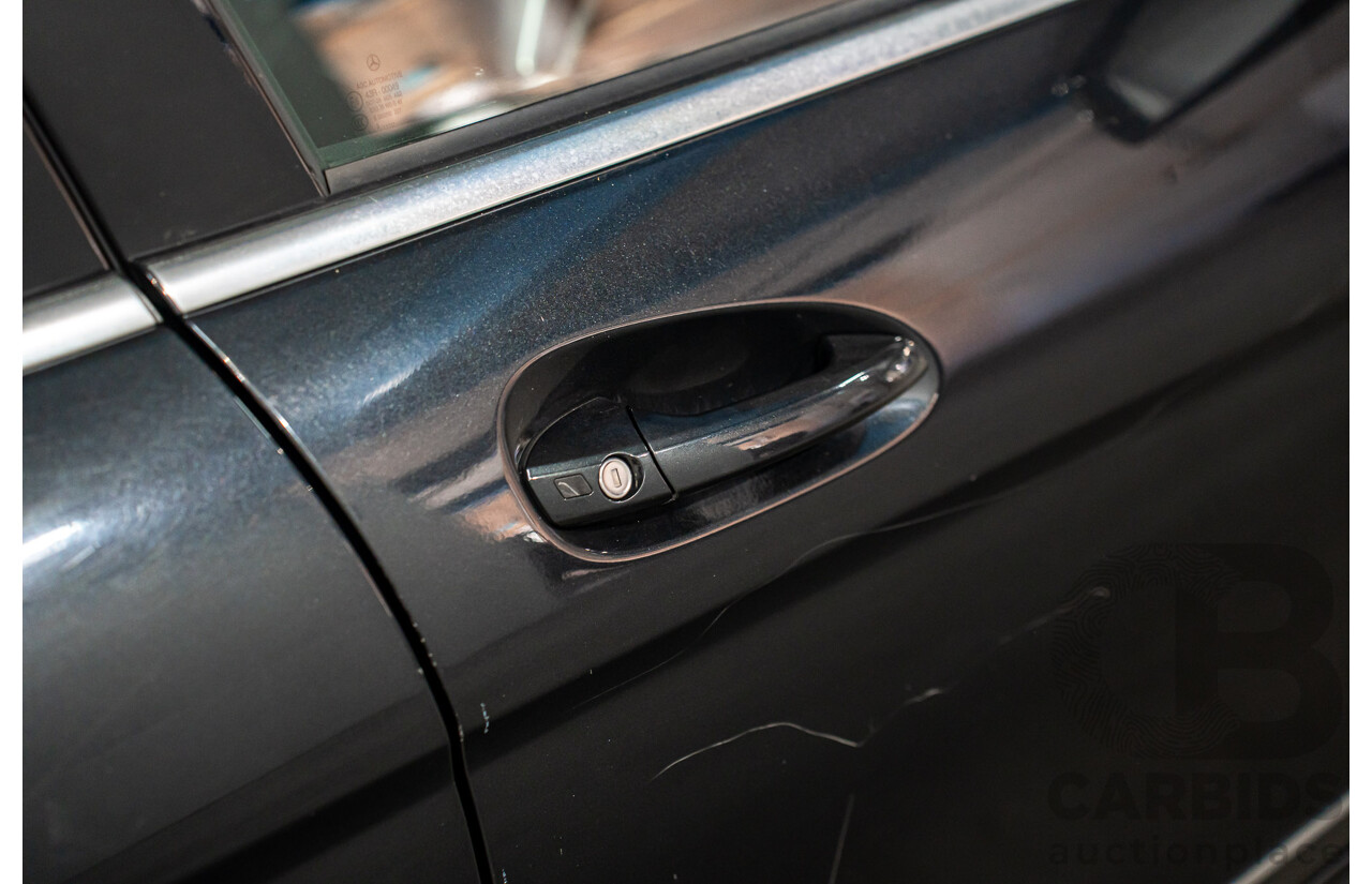 01/2014 Mercedes-Benz C250 Avantgarde W204 MY14 4d Sedan Magnetite Black Metallic Turbo 1.8L