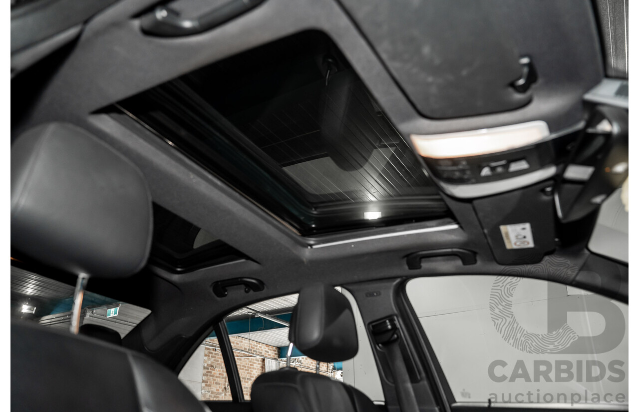 01/2014 Mercedes-Benz C250 Avantgarde W204 MY14 4d Sedan Magnetite Black Metallic Turbo 1.8L