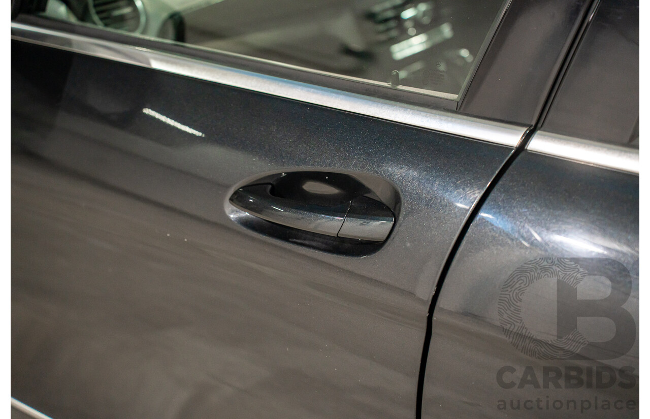 01/2014 Mercedes-Benz C250 Avantgarde W204 MY14 4d Sedan Magnetite Black Metallic Turbo 1.8L