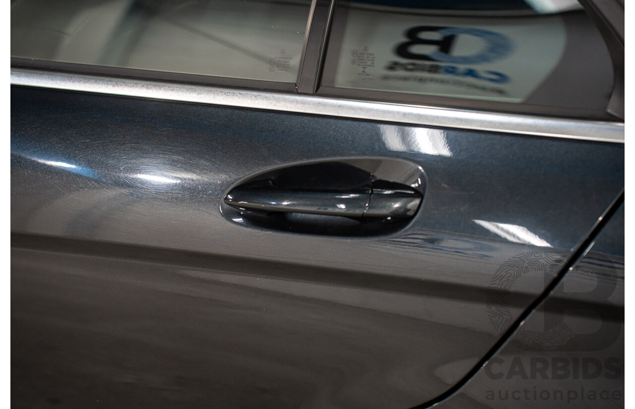 01/2014 Mercedes-Benz C250 Avantgarde W204 MY14 4d Sedan Magnetite Black Metallic Turbo 1.8L