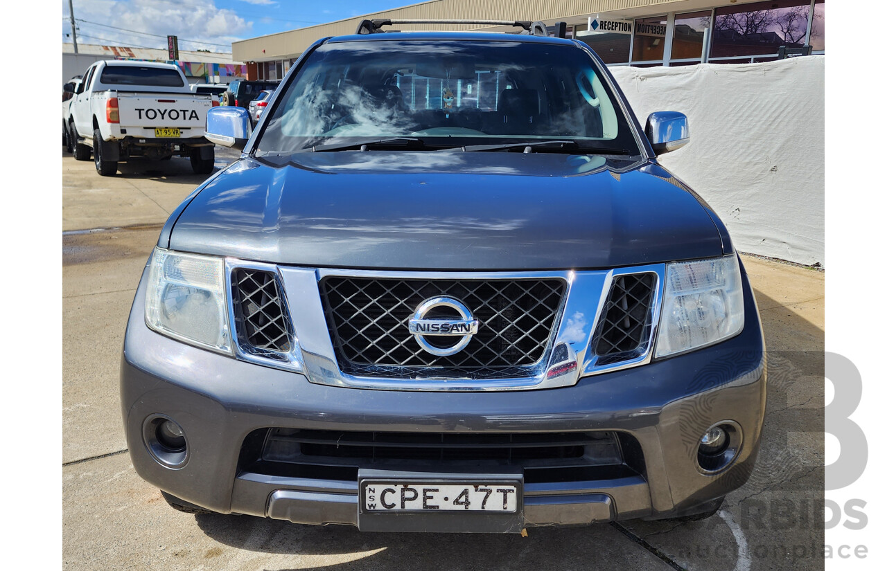 5/2013 Nissan Pathfinder ST-L (4x4) R51 SERIES 4 4d Wagon Blue 2.5L