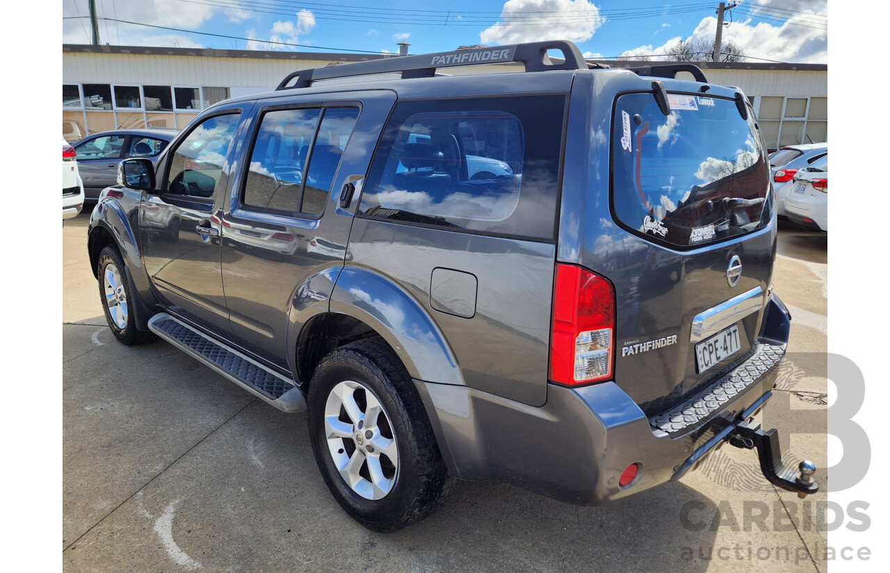 5/2013 Nissan Pathfinder ST-L (4x4) R51 SERIES 4 4d Wagon Blue 2.5L
