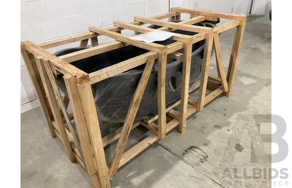 Stone Bath - Charcoal (170L X 80W X 50H ) - ORP $3,800.00