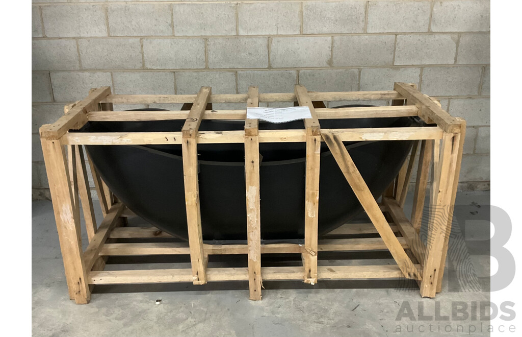 Stone Bath - Charcoal (170L X 80W X 50H/60H ) - ORP $3,800.00