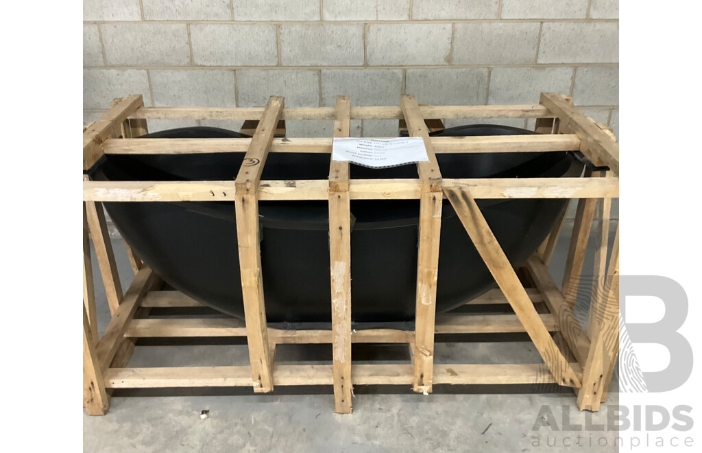 Stone Bath - Charcoal (170L X 80W X 50H/60H ) - ORP $3,800.00