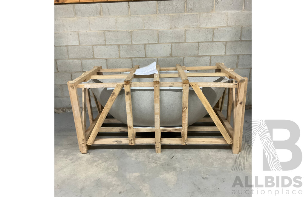 Stone Bath - Light Grey  (170L X90W X 50H ) - ORP $3,900.00