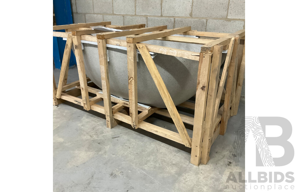 Stone Bath - Light Grey  (170L X90W X 50H ) - ORP $3,900.00