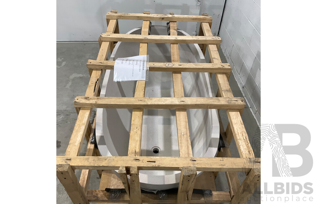Stone Composite Bath - Limestone (150L X 85W X 50H ) - ORP $4,000.00