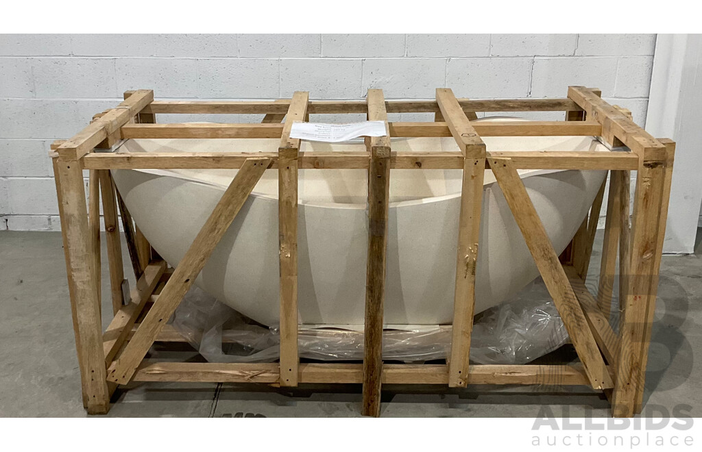 Stone Composite Bath - Limestone (170L X 80W X 50H ) - ORP $3,800.00
