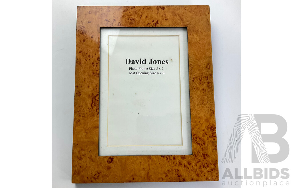 Whitehill Picture Frame with Sterling Silver Surround, Royal Selangor Pewter Candle Snuffer From V&A Museum, David Jones Picture Frame, Typhoon Vintage Kitchen Wall Clock