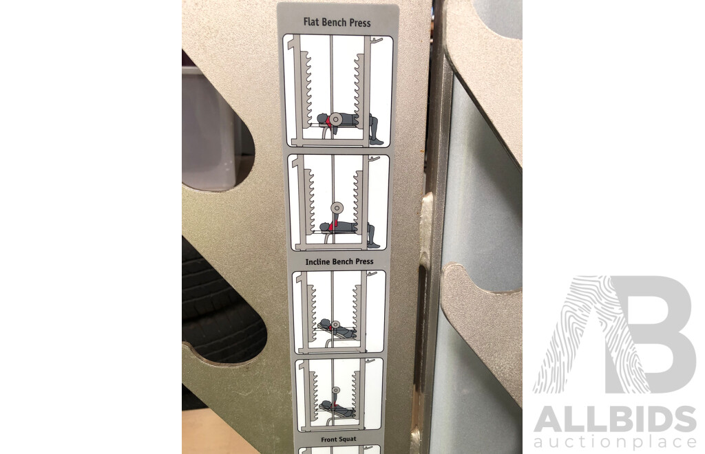 Star Trac IP-L8505 Max Rack Smith Machine