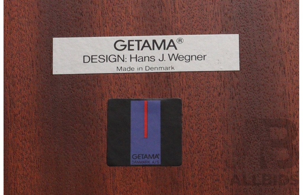 Pair of Modern Timber Single Drawer Bedsides by Hans Wegner for Getama