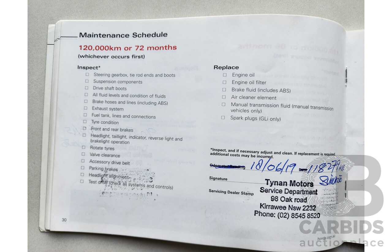 4/2006 Honda Jazz VTi UPGRADE 5d Hatchback Blue 1.5L