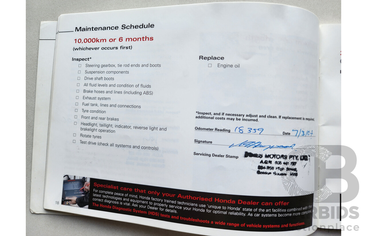 4/2006 Honda Jazz VTi UPGRADE 5d Hatchback Blue 1.5L