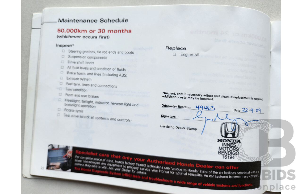 4/2006 Honda Jazz VTi UPGRADE 5d Hatchback Blue 1.5L