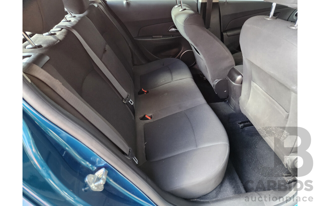 3/2012 Holden Cruze CD JH MY12 5d Hatchback Turquoise 1.4L