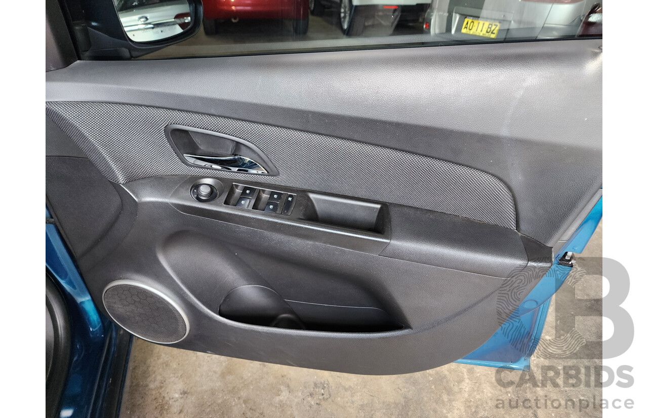 3/2012 Holden Cruze CD JH MY12 5d Hatchback Turquoise 1.4L