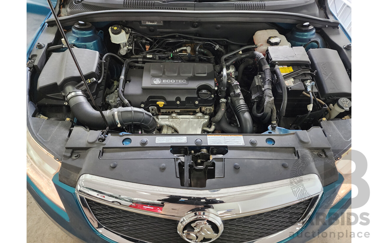 3/2012 Holden Cruze CD JH MY12 5d Hatchback Turquoise 1.4L