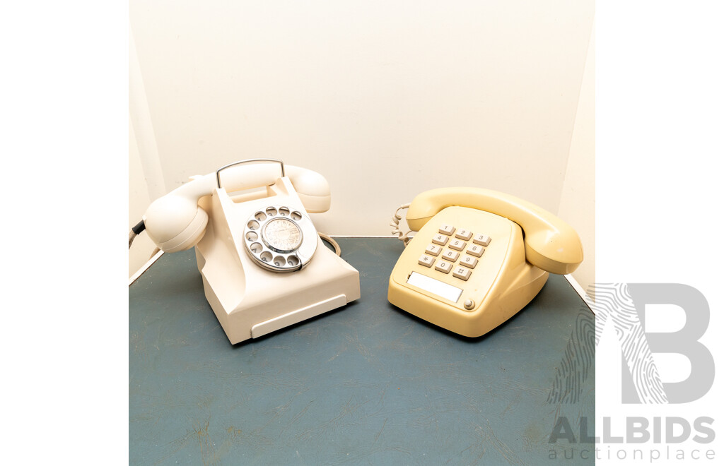 Two Retro Telephones
