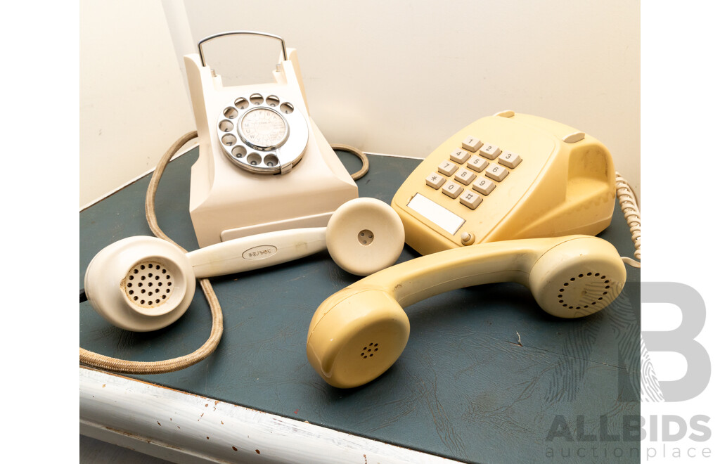 Two Retro Telephones