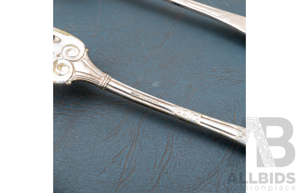 Fantastic American Sterling Silver Gorham Mains Forks with Bat Design to Finial