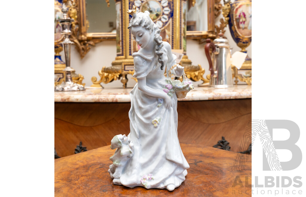 Vintage German Rosenthal Porcelain Figure of Snow White