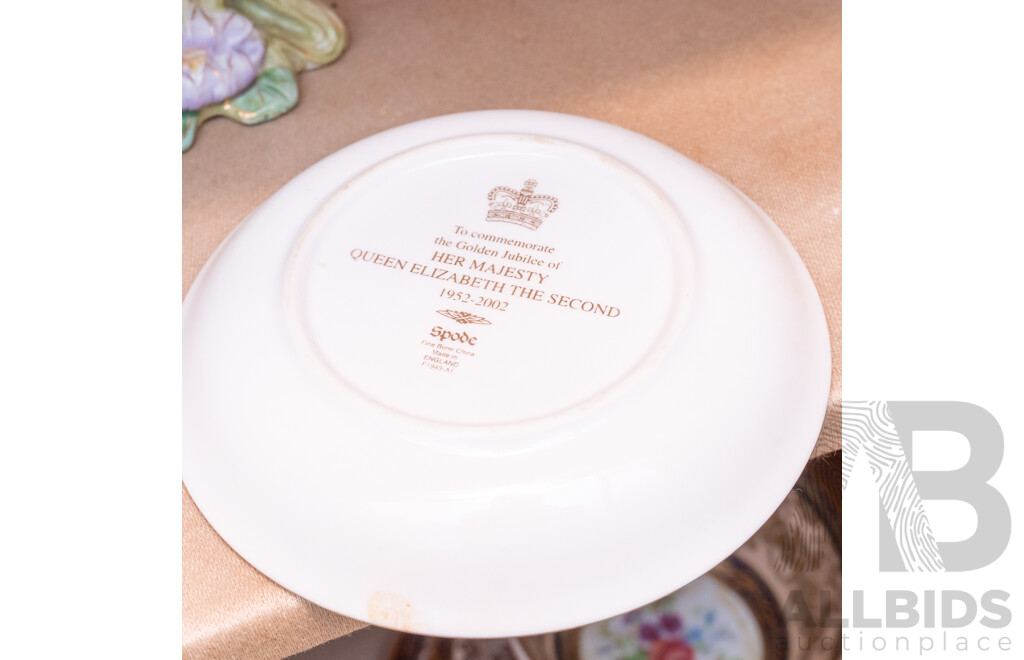Collection Vintage Porcelain Including Royal Doulton Flambe Vase, Royal Doulton Lidded Turreen, Underplate & Ladle, Minton Lidded Twin Handled Dish and More