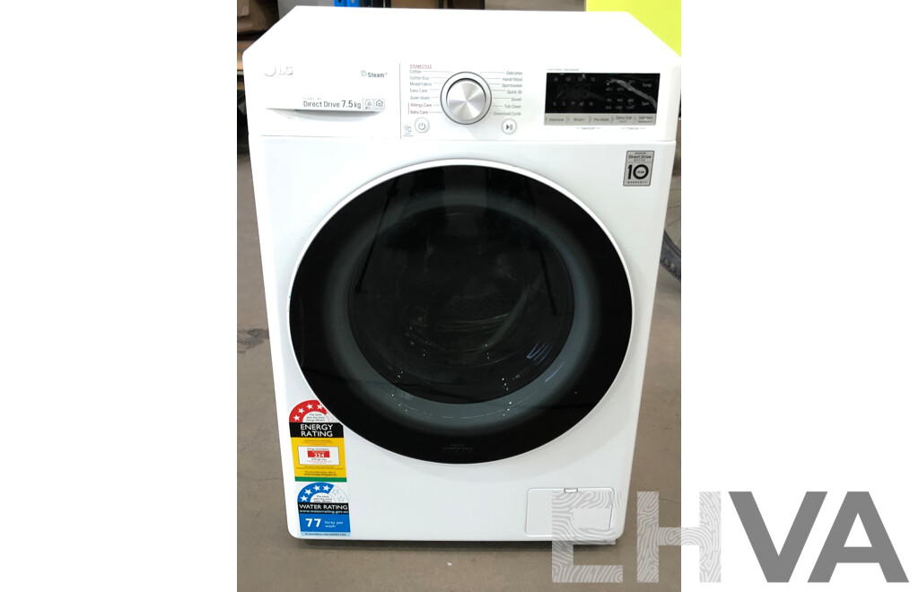 LG Direct Drive Inverter 7.5 Kg Front Loader Washing Machine