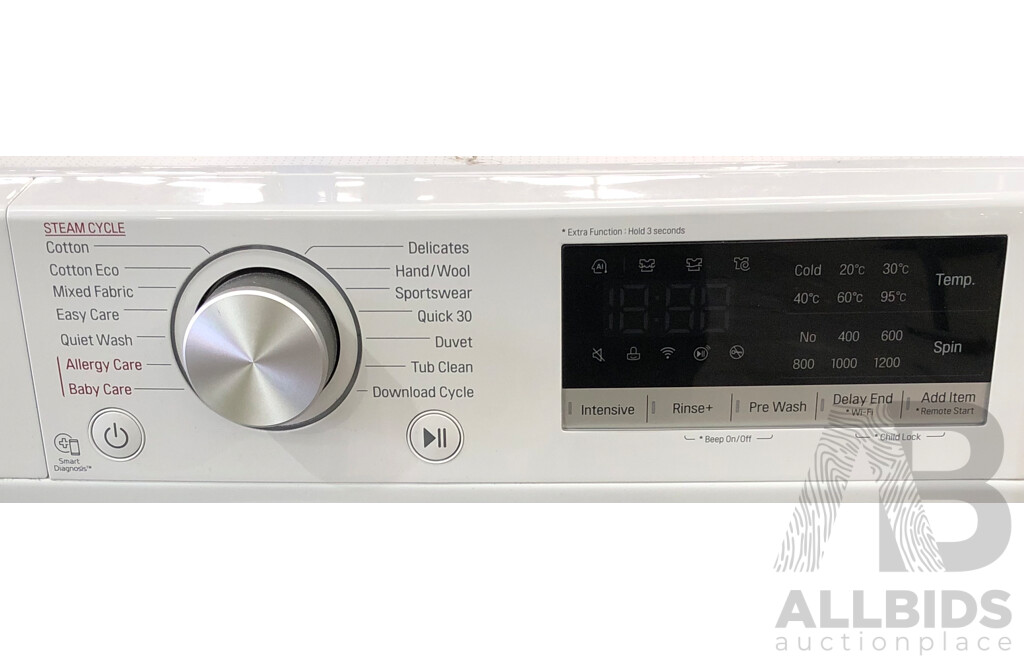 LG Direct Drive Inverter 7.5 Kg Front Loader Washing Machine