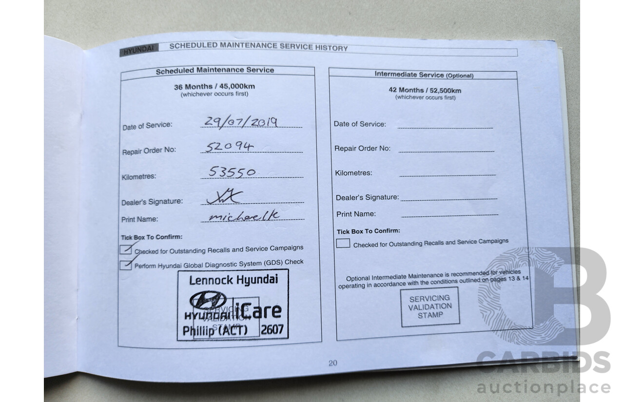 4/2014 Hyundai i30 Trophy GD MY14 5d Hatchback Blue 1.8L